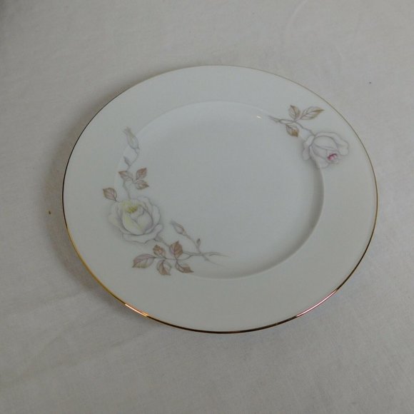 Johann Haviland Sweetheart Rose Bavaria Germany Set of 4 Bread & Butter Plates - Picture 10 of 12